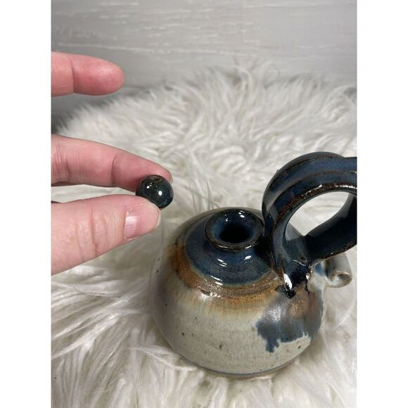 Chamberlain Pottery Oil Lamp - Great Condition - Picture 4 of 8